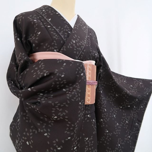 ❁tomihisa❁新品 やまと誂製 秦流舎 桜 着物 正絹 仕付け糸付“幻想の