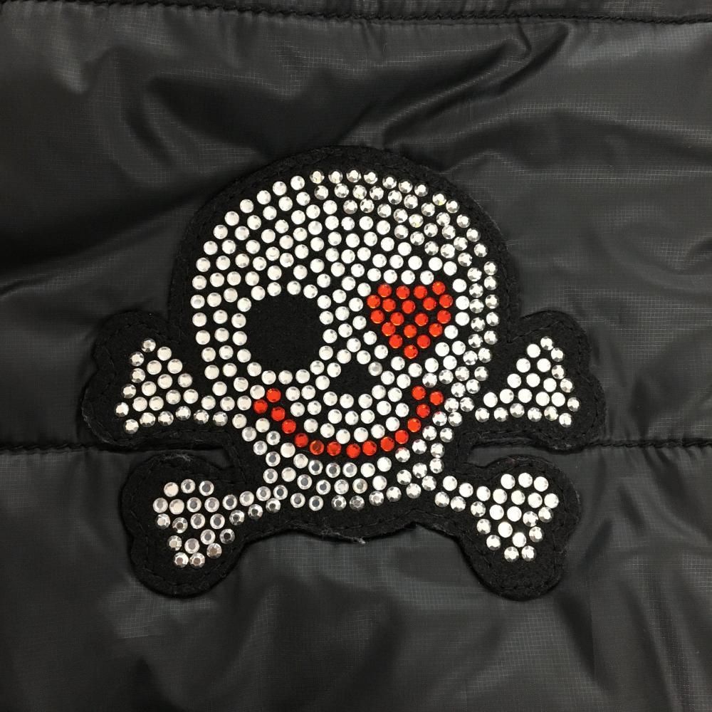 超美品】ダンスウィズドラゴン 中綿ジャケット 黒×ピンク系 ロゴライン