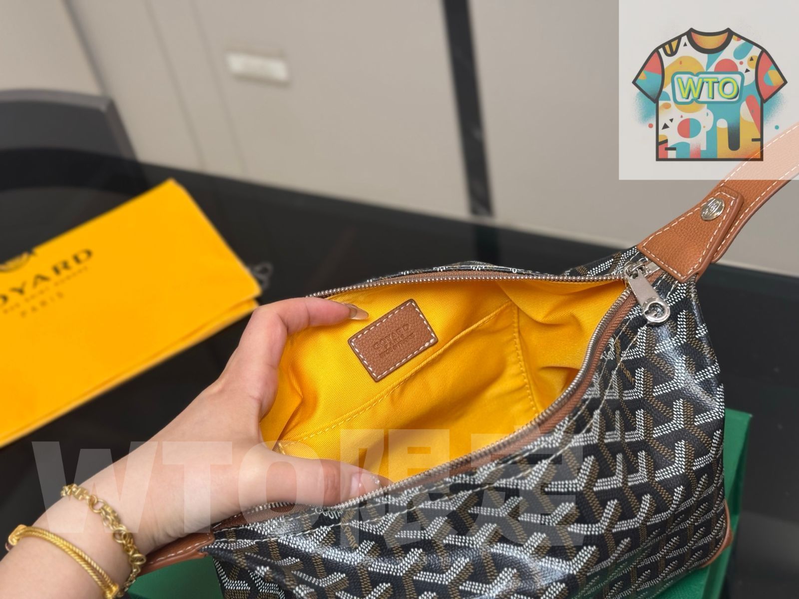 今日特価】GOYARD 洗面ポーチ 23×15cm 季節限定デザイン 完全 1:1