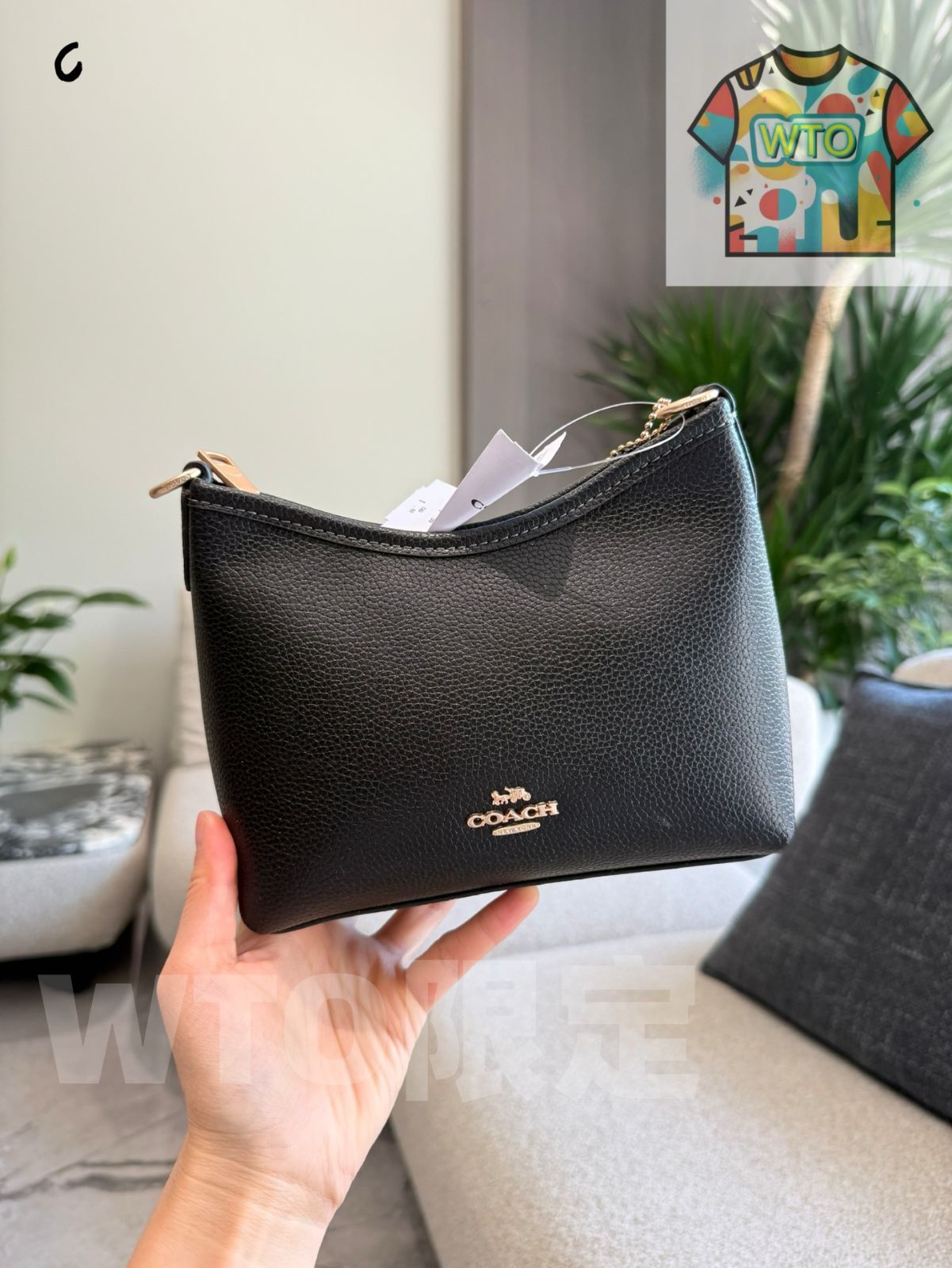 今日特価】Coach Mini Hobo Bag - コーチ ミニ ホーボーバッグ（ミルク