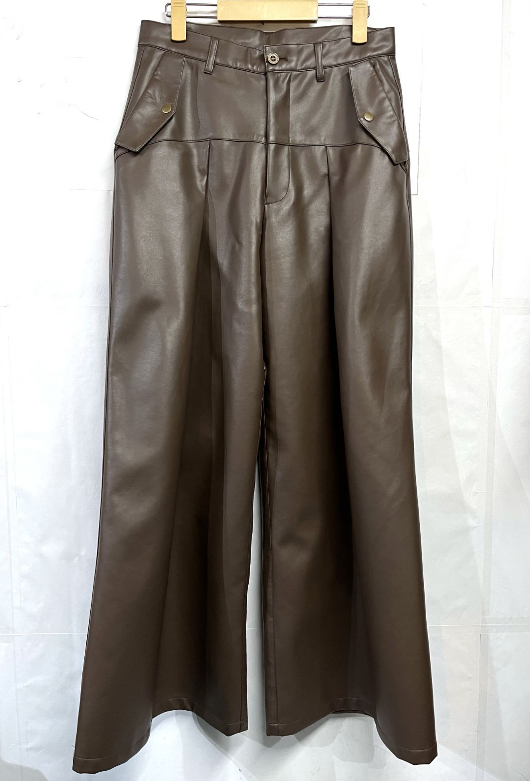 seyto｜セイト leather flare pants レザーフレアパンツ 【公式通販】
