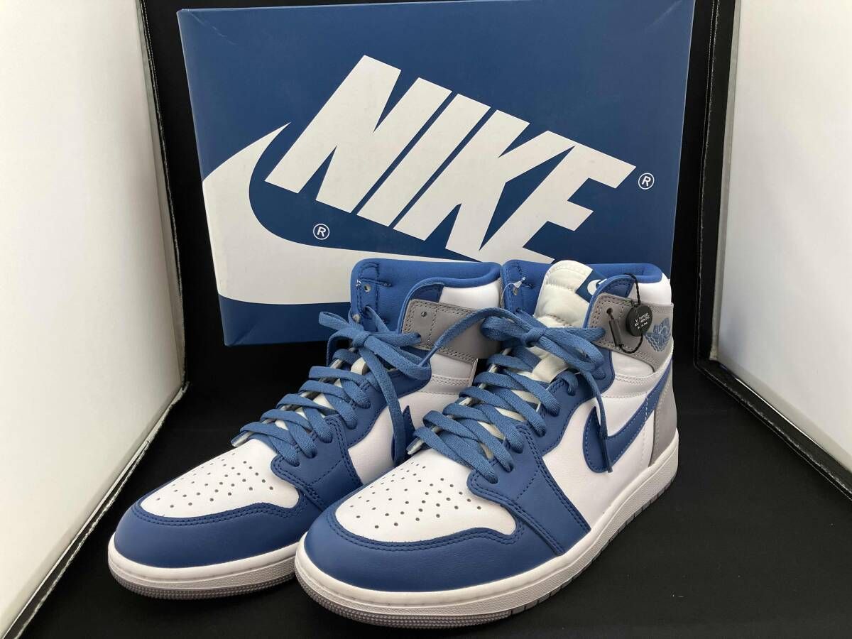 美品 NIKE スニーカー ホワイト NIKE DZ5485-410／AIR JORDAN 1 HIGH OG スニーカー