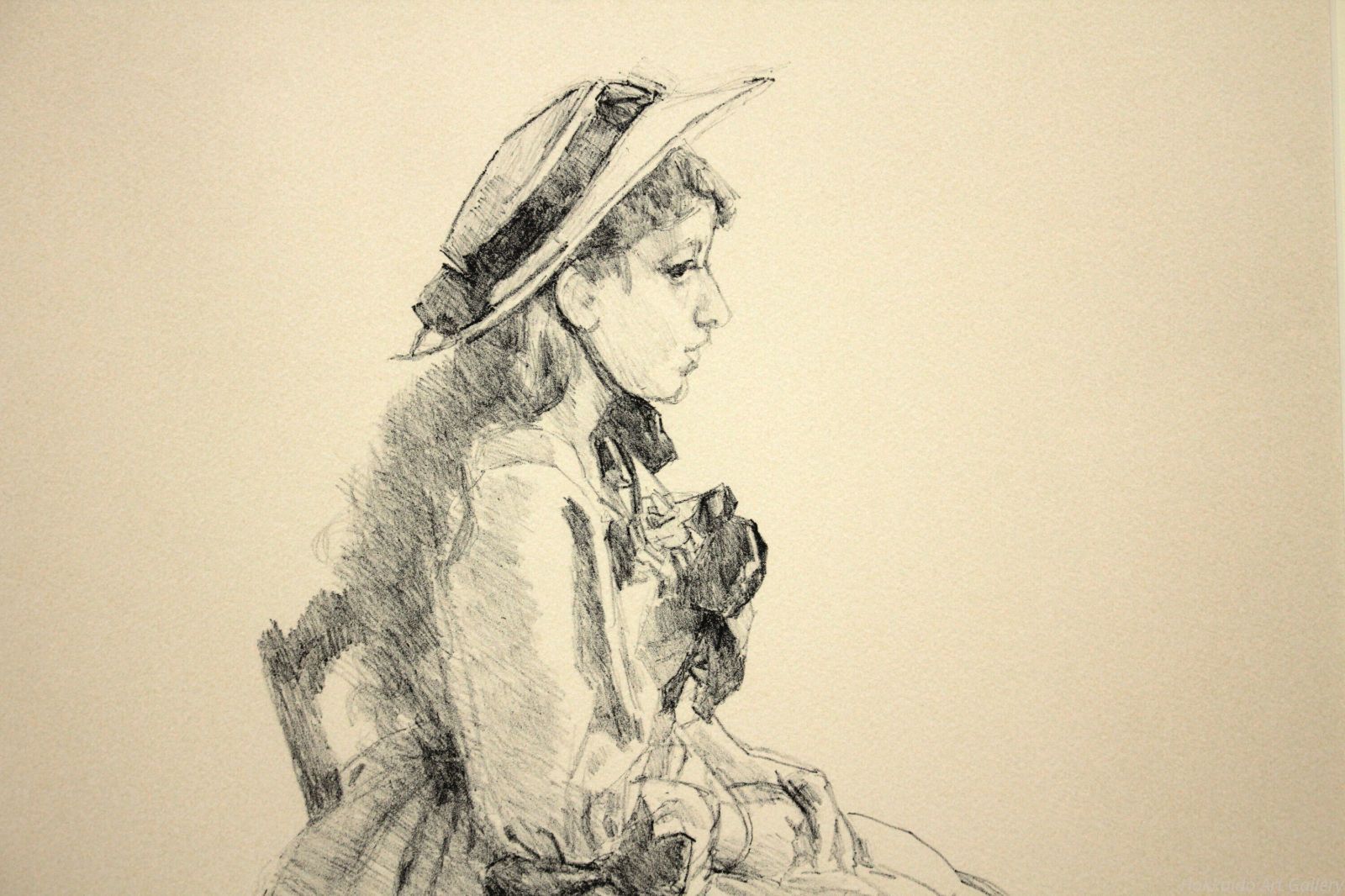 小磯良平 「ドレスの女」 リトグラフ 版画 絵画 小磯良平 「ドレスの女」 リトグラフ 版画 絵画 - メルカリ
