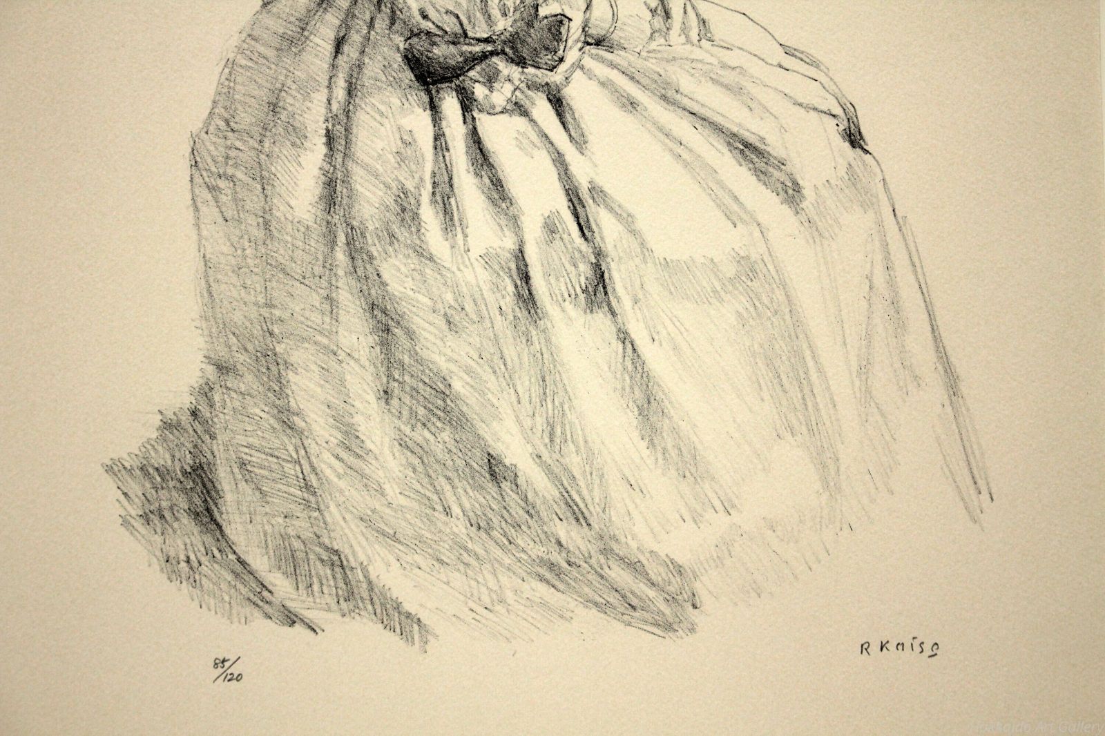 小磯良平 「ドレスの女」 リトグラフ 版画 絵画 小磯良平 「ドレスの女」 リトグラフ 版画 絵画 - メルカリ