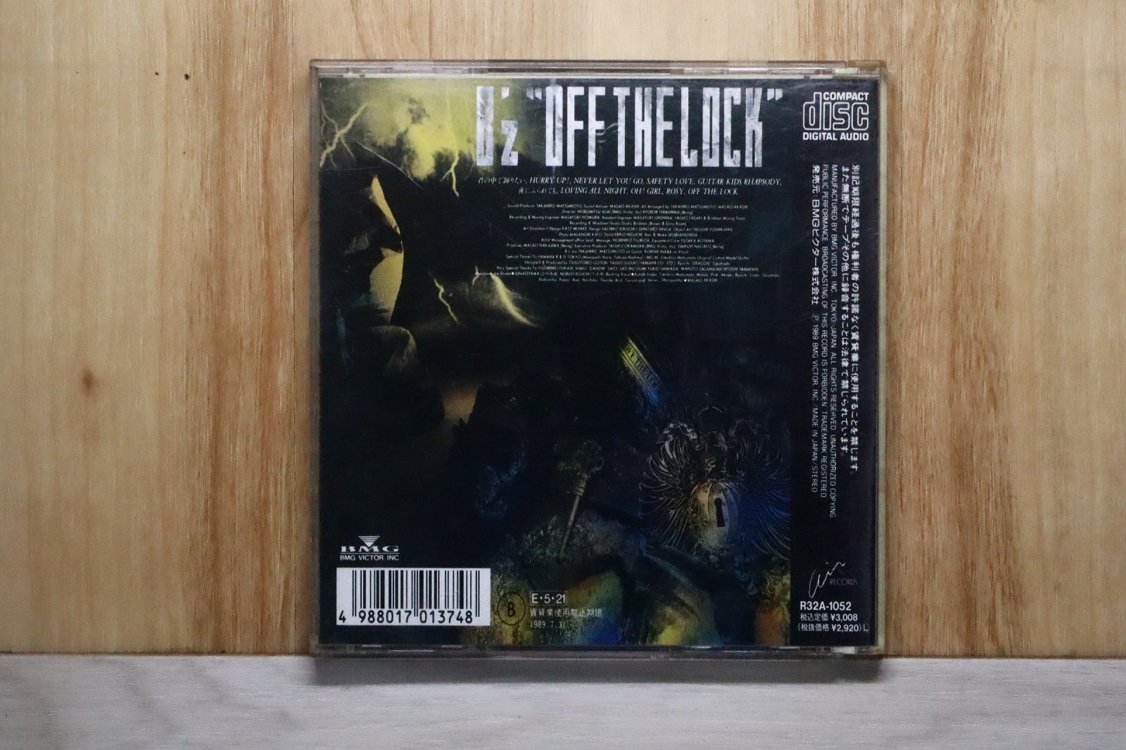 国内盤CD☆ビーズ/B'z□ OFF THE LOCK 【R32A1052/4988017013748