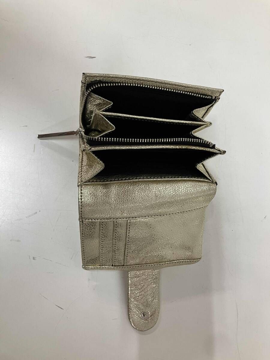 Christian Dior ディオール 折り財布 二つ折り トロッター柄 クロ