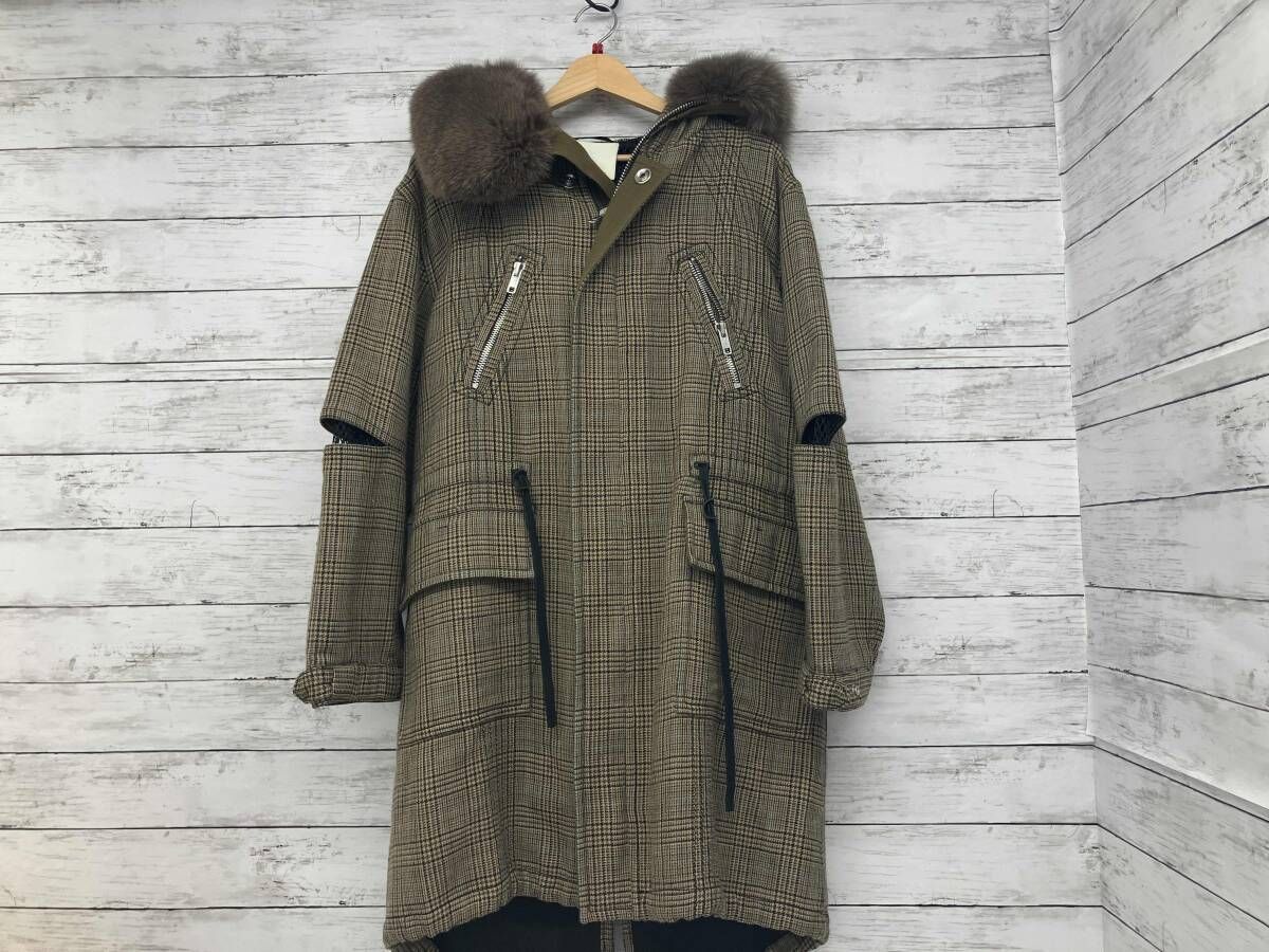 レディース 3.1 Phillip Lim／コート／タータンチェック／フォックス 