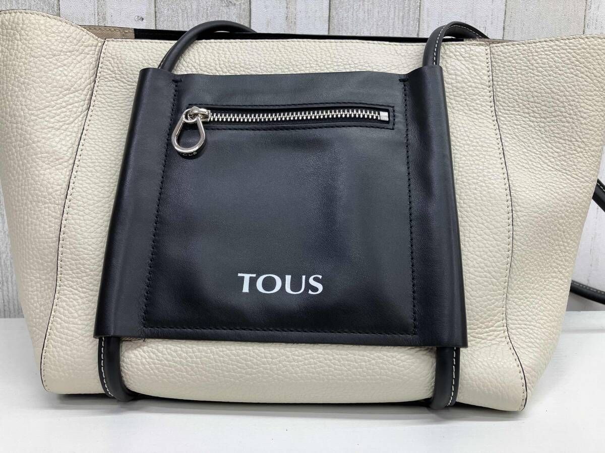TOUS/トウス/トートバッグ/レザーミディアムショッピング TOUS/トウス/トートバッグ/レザーミディアムショッピング