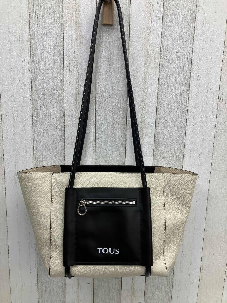 TOUS/トウス/トートバッグ/レザーミディアムショッピング TOUS/トウス/トートバッグ/レザーミディアムショッピング