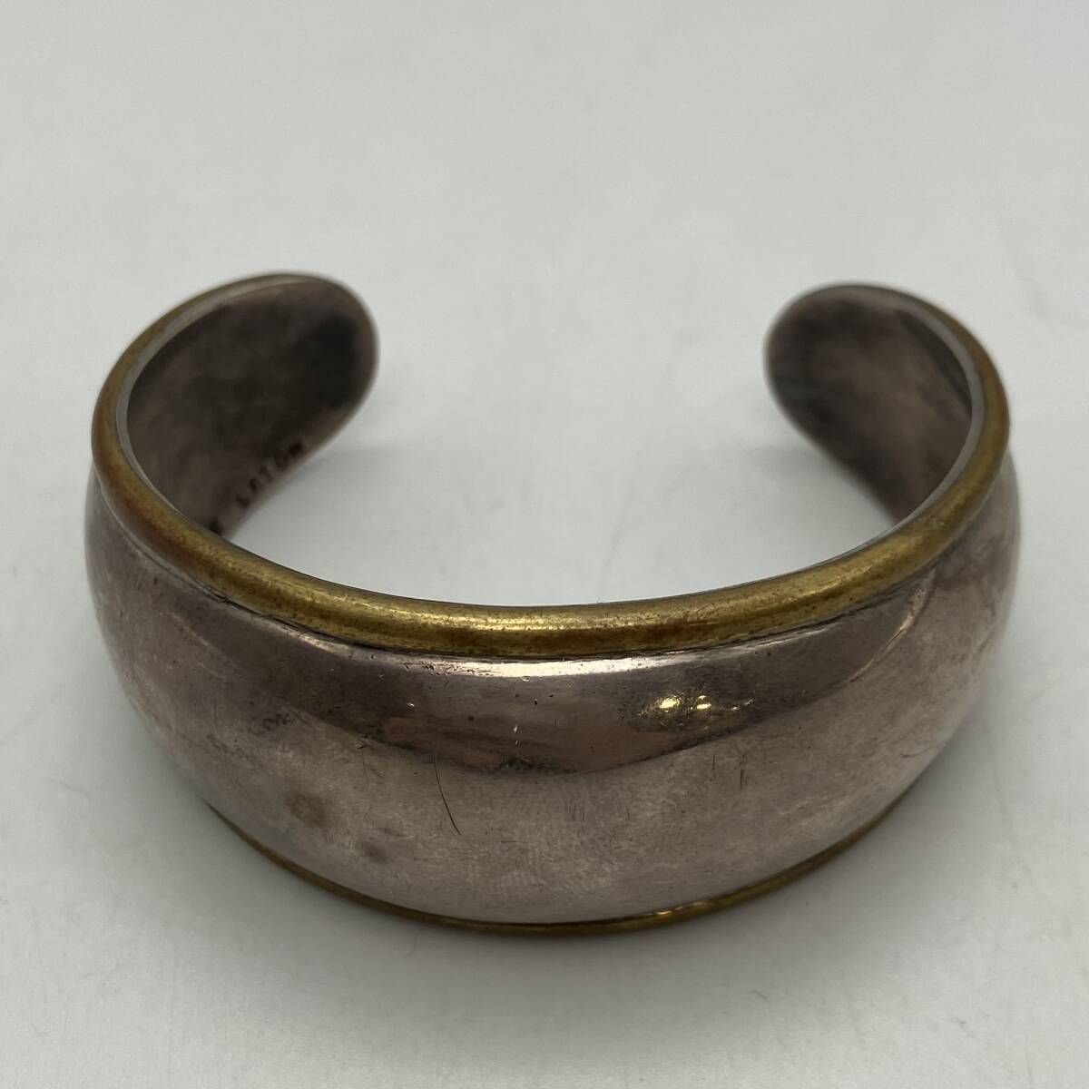 VINTAGE Mexican Jewelry 2トーンバングル ヴィンテージ メキシカン