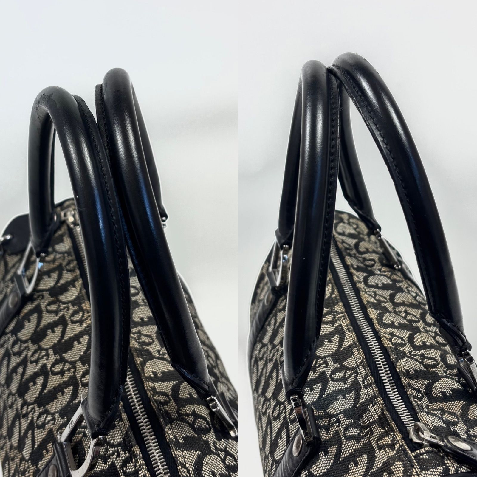 鍵付き Christian Dior クリスチャンディオール トロッター キャンバス