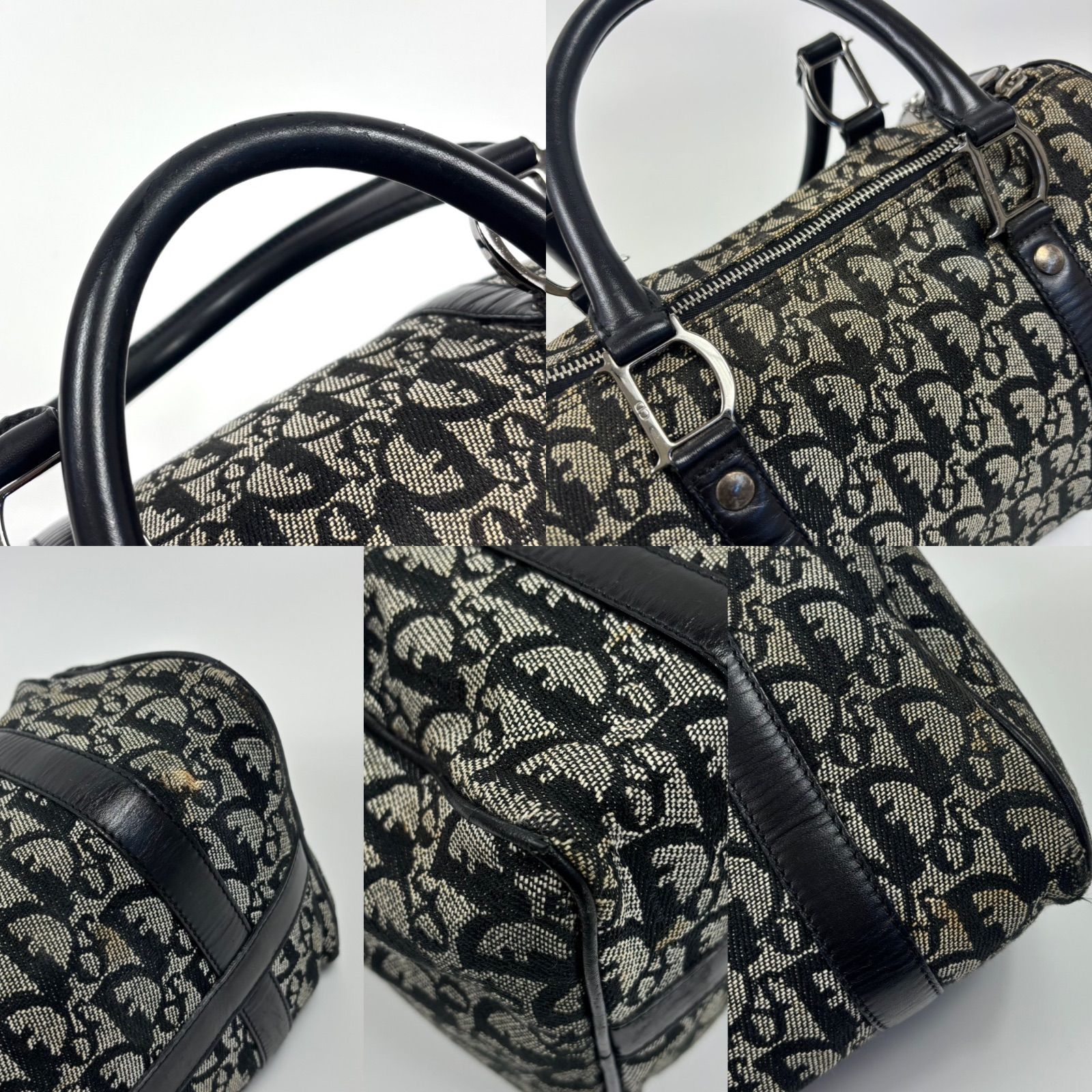 鍵付き Christian Dior クリスチャンディオール トロッター キャンバス