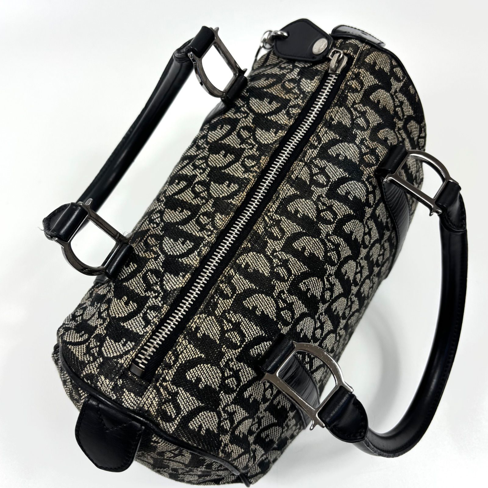 鍵付き Christian Dior クリスチャンディオール トロッター キャンバス