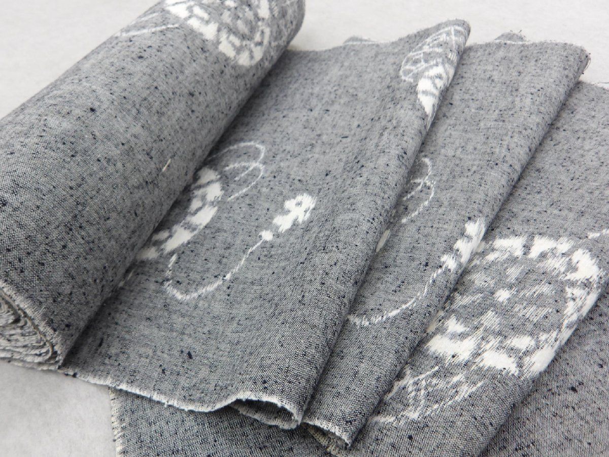 P 40942 木綿 伝承絣 反物 k