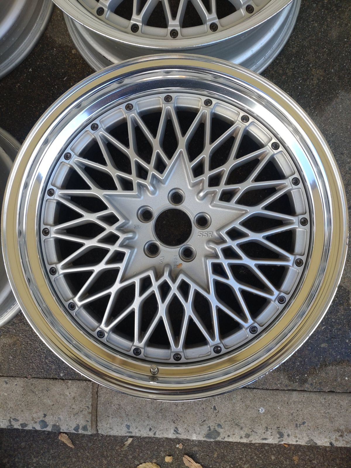 希少♪【ジャンク】SSR フォーミュラ メッシュ 19インチ 8.5J +43 