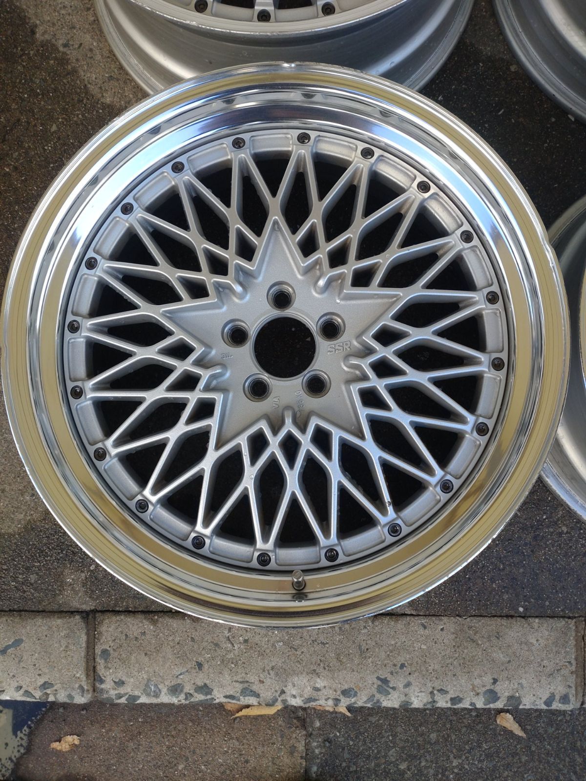 希少♪【ジャンク】SSR フォーミュラ メッシュ 19インチ 8.5J +43 