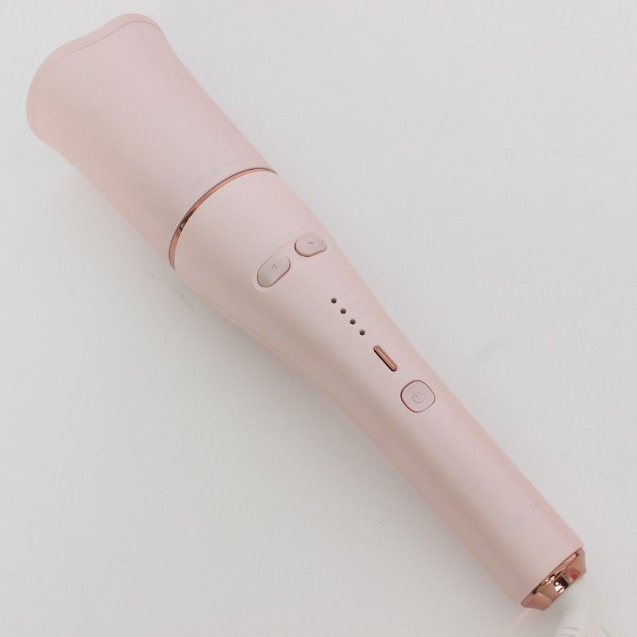 美品】KINUJO spin&curl SC023 ピンク 自動巻カールアイロン 絹女