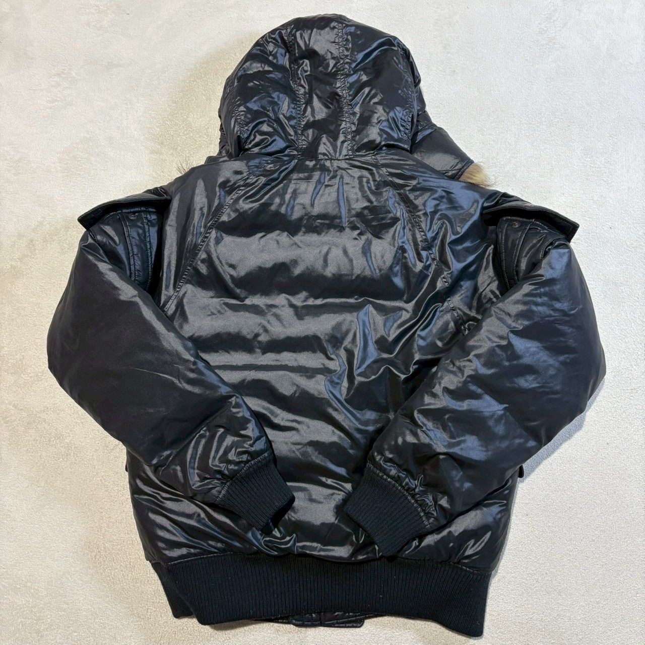 早い者勝ち】COMME CA ISM (コムサイズム) ファー付き ダウン 