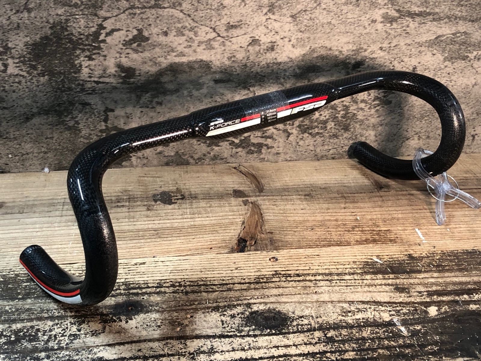 JM627 FSA K-FORCE COMPACT カーボン ドロップハンドル Φ31.8 エンドC