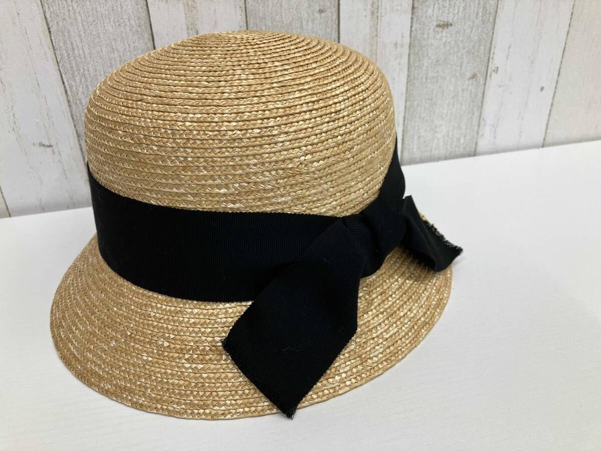 美品】DAY STROWS／麦わら帽子／ストローハット／石田製帽／日本製