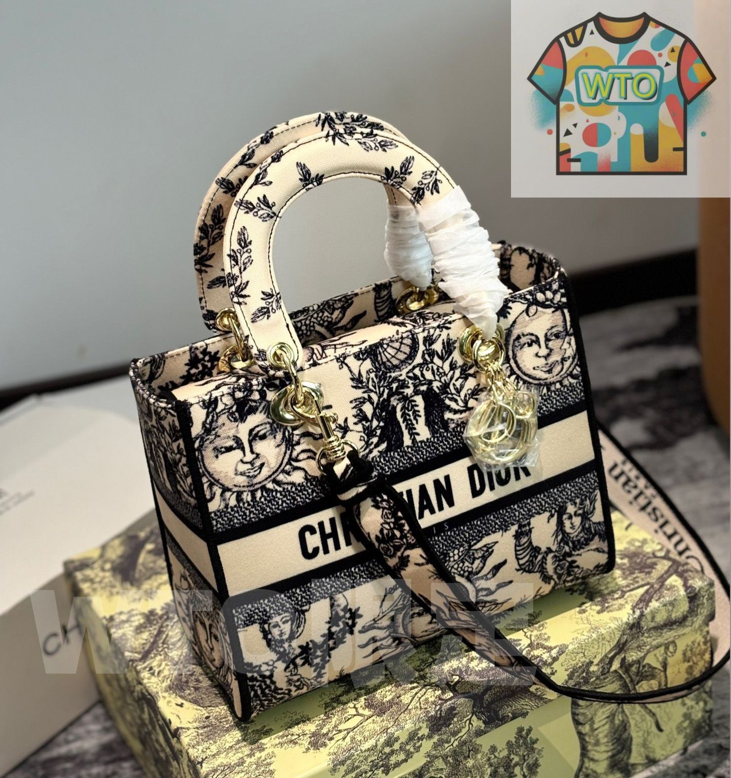 美品☆Dior☆ Lady ショルダーバッグ ハンドバッグ｜本日限定特価