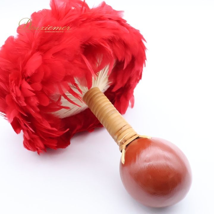 フラダンス ウリウリ マラカス 小物 小道具 楽器 レッド系 赤 イエロー