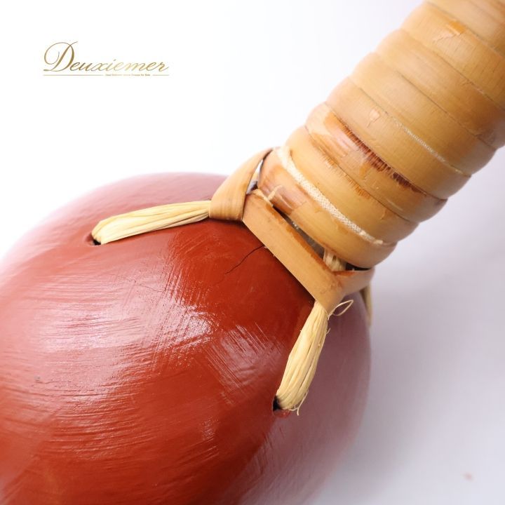 【タヒチアン・フラダンス用】レッド イエロー ペア ウリウリ マラカス 民族楽器 タヒチアン・フラダンス用】レッド イエロー ペア ウリウリ マラカス