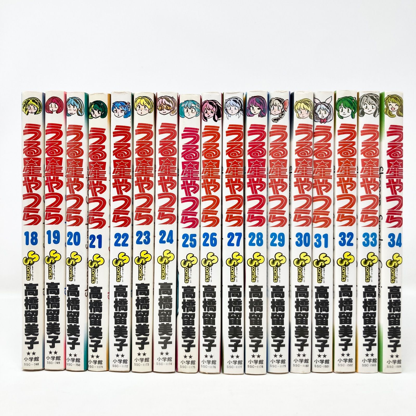 全巻セット/初版25冊】高橋留美子 うる星やつら 全34巻 旧装版 - メルカリ