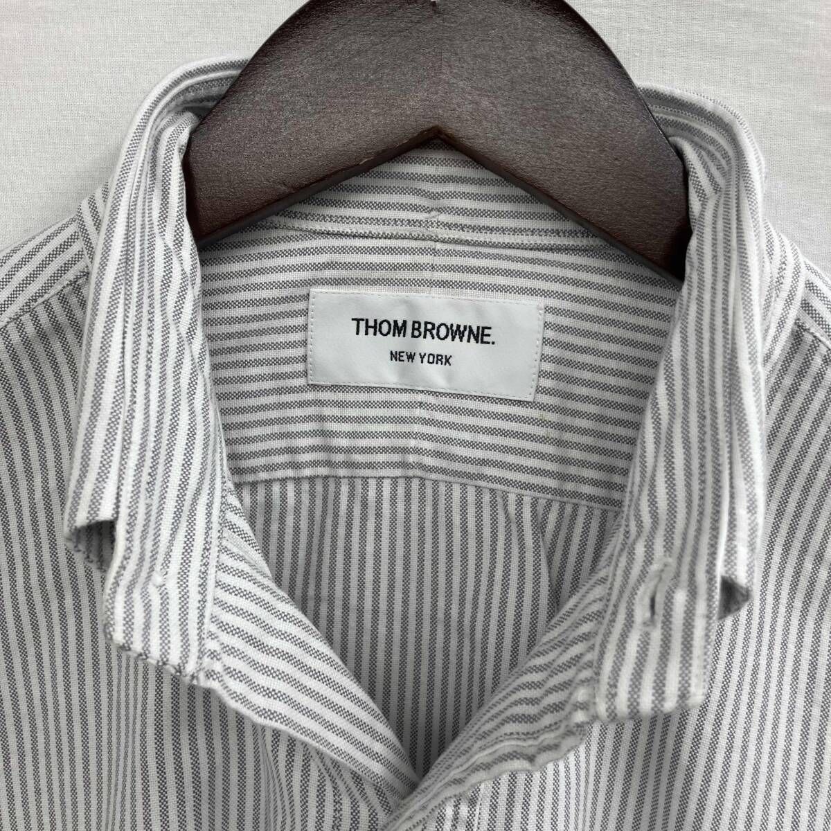 THOM BROWNE ／トムブラウン／ストライプ 長袖シャツ／サイズ1 S