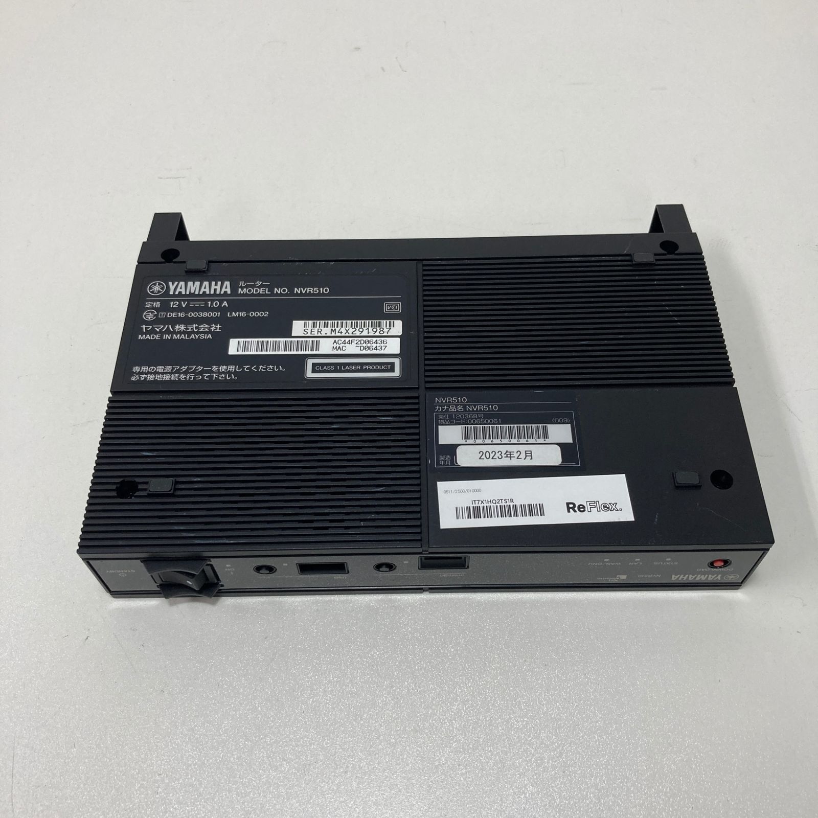 中古】YAMAHA ヤマハ ギガ アクセス VoIP ルーター NVR510(初期化済み