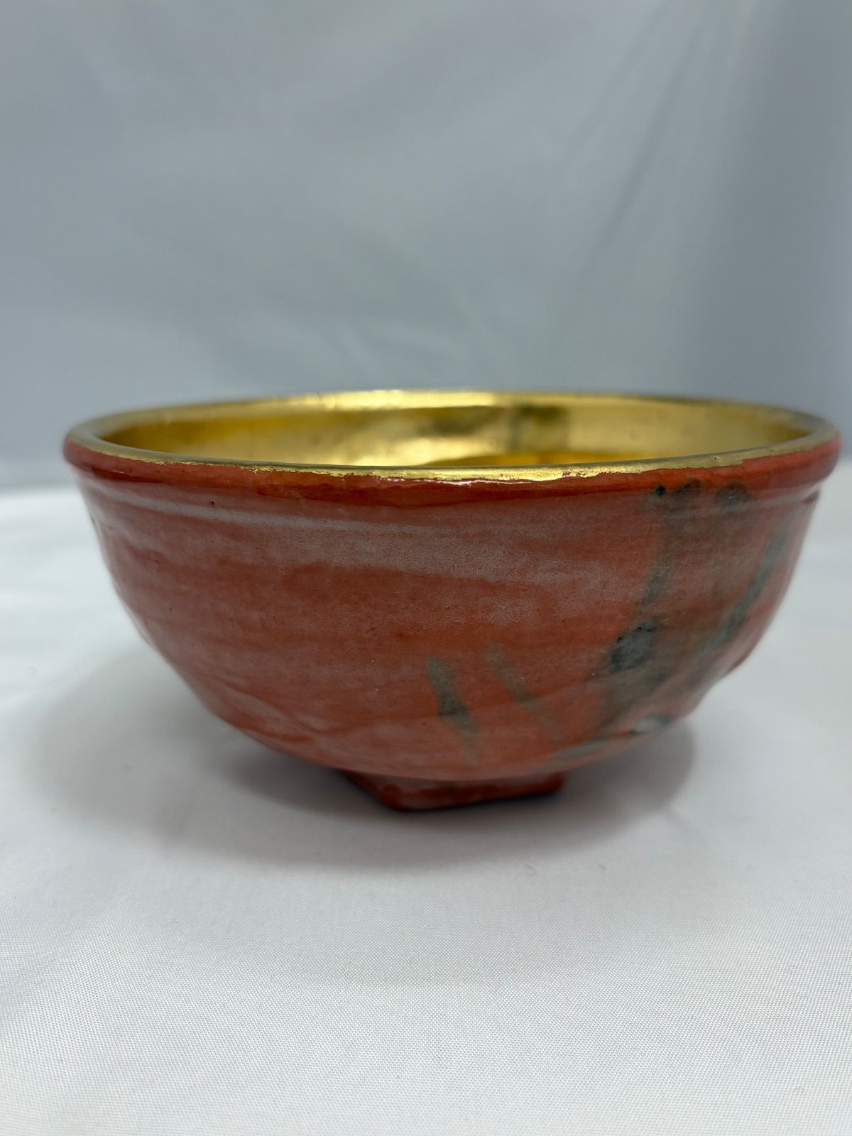 嶋台茶碗 佐々木松楽 金銀一双 箱付き 正月 - メルカリ