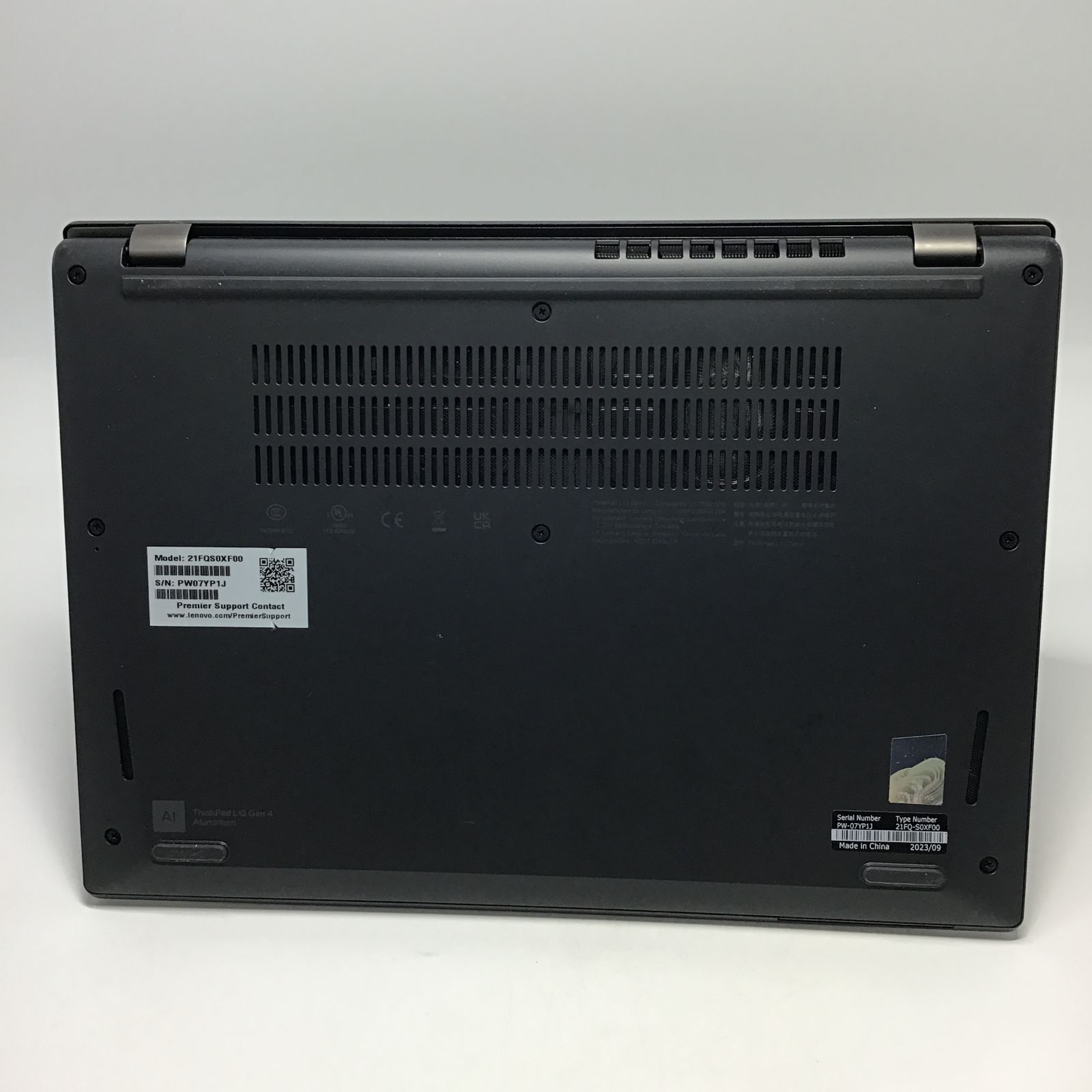 美品 ThinkPad L13 Gen4 Ryzen 7Pro メモリ 32GB Lenovo】ThinkPad L13 Gen4 AMD Ryzen 7 Pro /メモリ 32GB / SSD 256GB