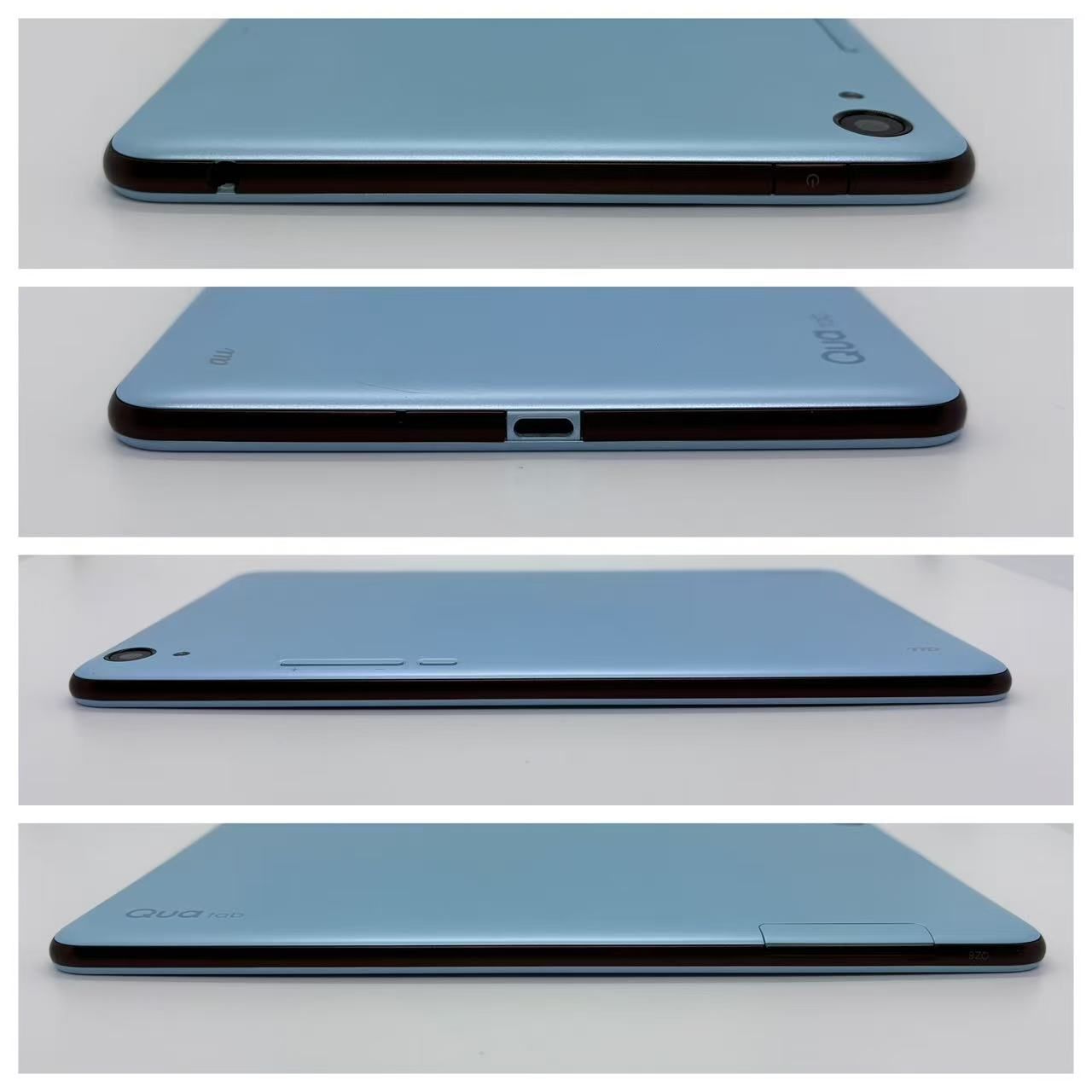 中古品」au KYT32 京セラ Qua tab QZ8 チョコミント 32GB Wi-Fi+