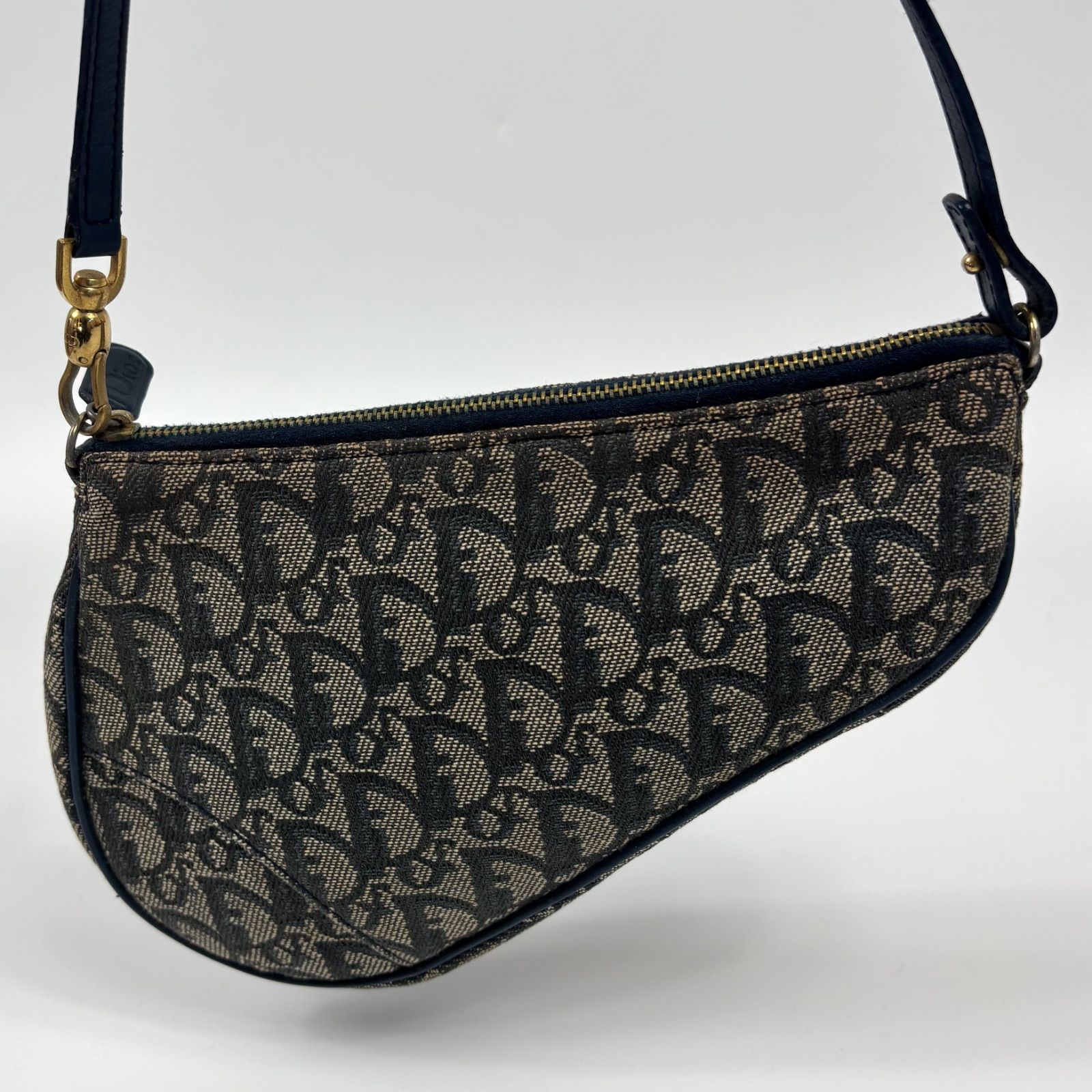 クリスチャンディオール Christian Dior トロッター サドルバッグ