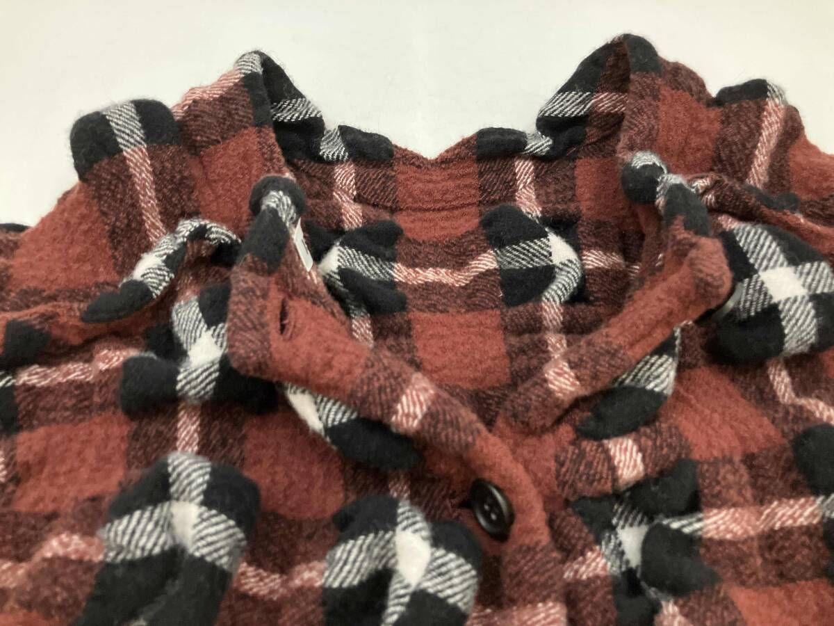 ISSEY MIYAKE イッセイミヤケ ジャケット RHYTHM CHECK TOP レディース