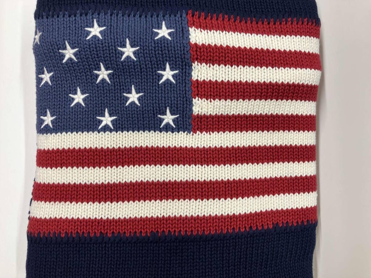 【セール】RALPH LAUREN  フラッグスローブランケット RALPH LAUREN RALPH LAUREN／スローブランケット／フラッグ／星条旗