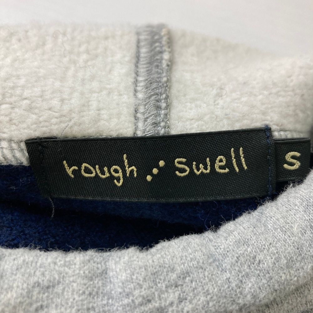 サイズ：S ROUGH&SWELL ラフアンドスウェル ハイネック切替ニット