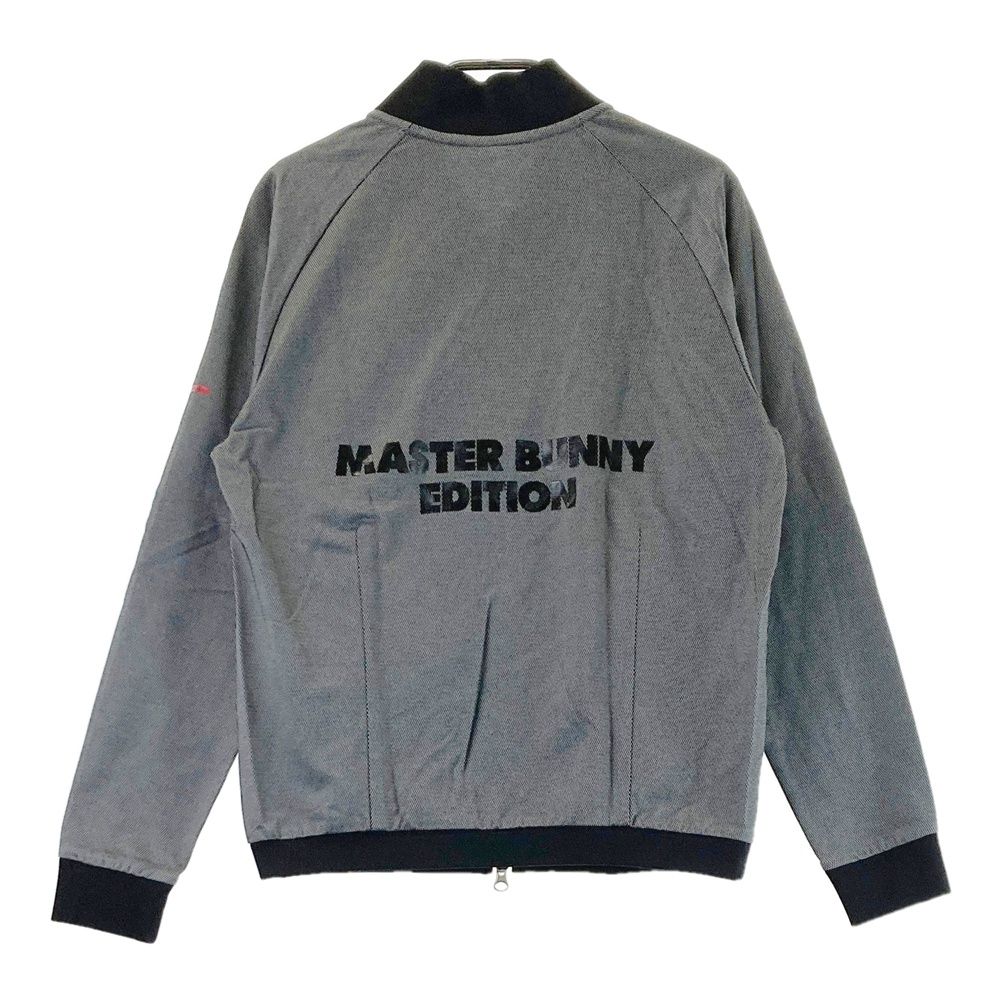 マスターバニーエディション ジップジャケット アウター 異素材 グレー サイズ1 サイズ：1 MASTER BUNNY EDITION マスターバニーエディション ジップ