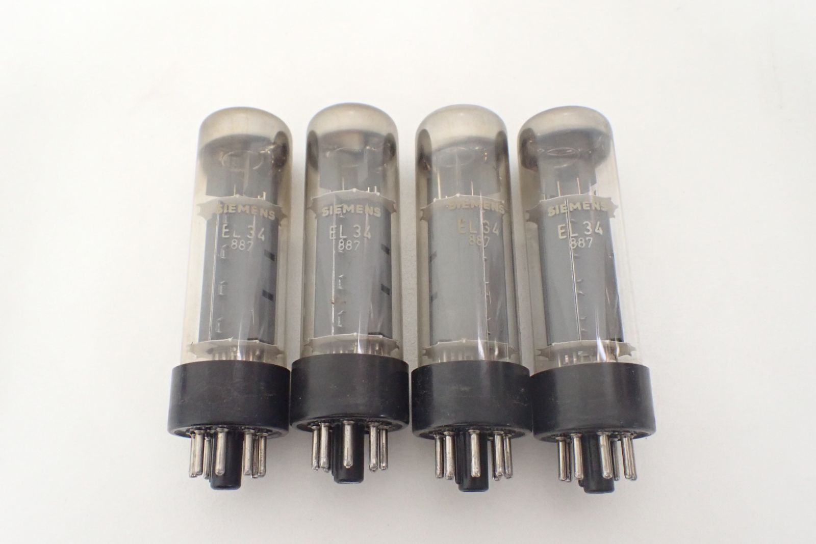 N*s様 136 Siemens Röhre 真空管 EL34 4本　現状品 ∴ SIEMENS EL34 真空管 4本セット - メルカリ