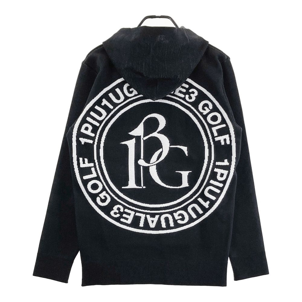 サイズ：5 1PIU1UGUALE3 GOLF ニットパーカー ブラック系