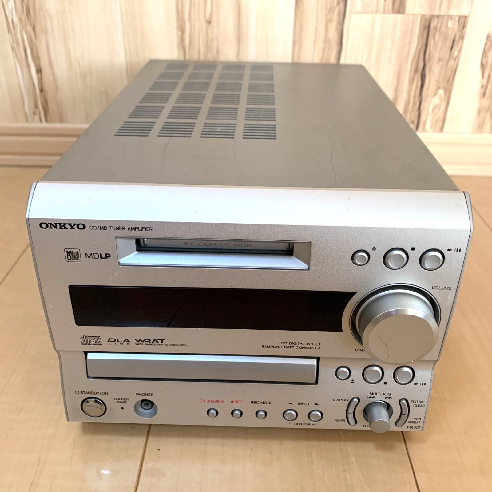 ONKYO FR-X7 CD MDプレーヤー/オンキョー MDLP - メルカリ