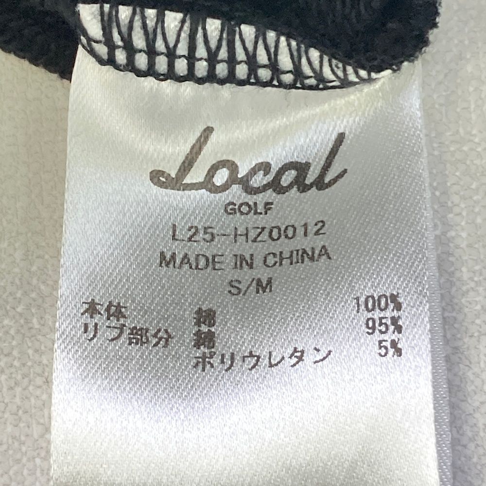 Local GOLF ハーフジップスウェット 【公式通販】