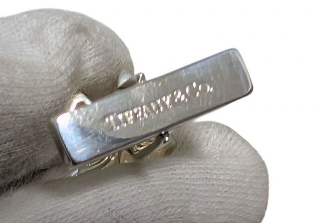 ティファニー カフス SV925 シグネチャー カフリンクス カフス