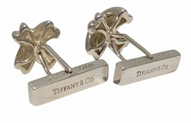 ティファニーメンズカフスsv925 ティファニー カフス SV925 シグネチャー カフリンクス カフス