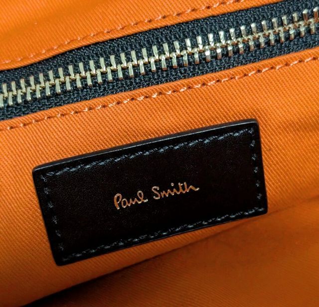 ポールスミス ショルダーバッグ ボディバッグ クロスボディ 紺