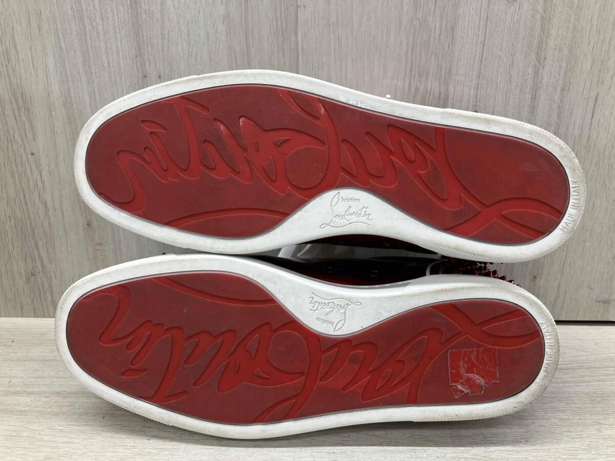 通年 Christian Louboutin クリスチャン ルブタン スパイクスニーカー 