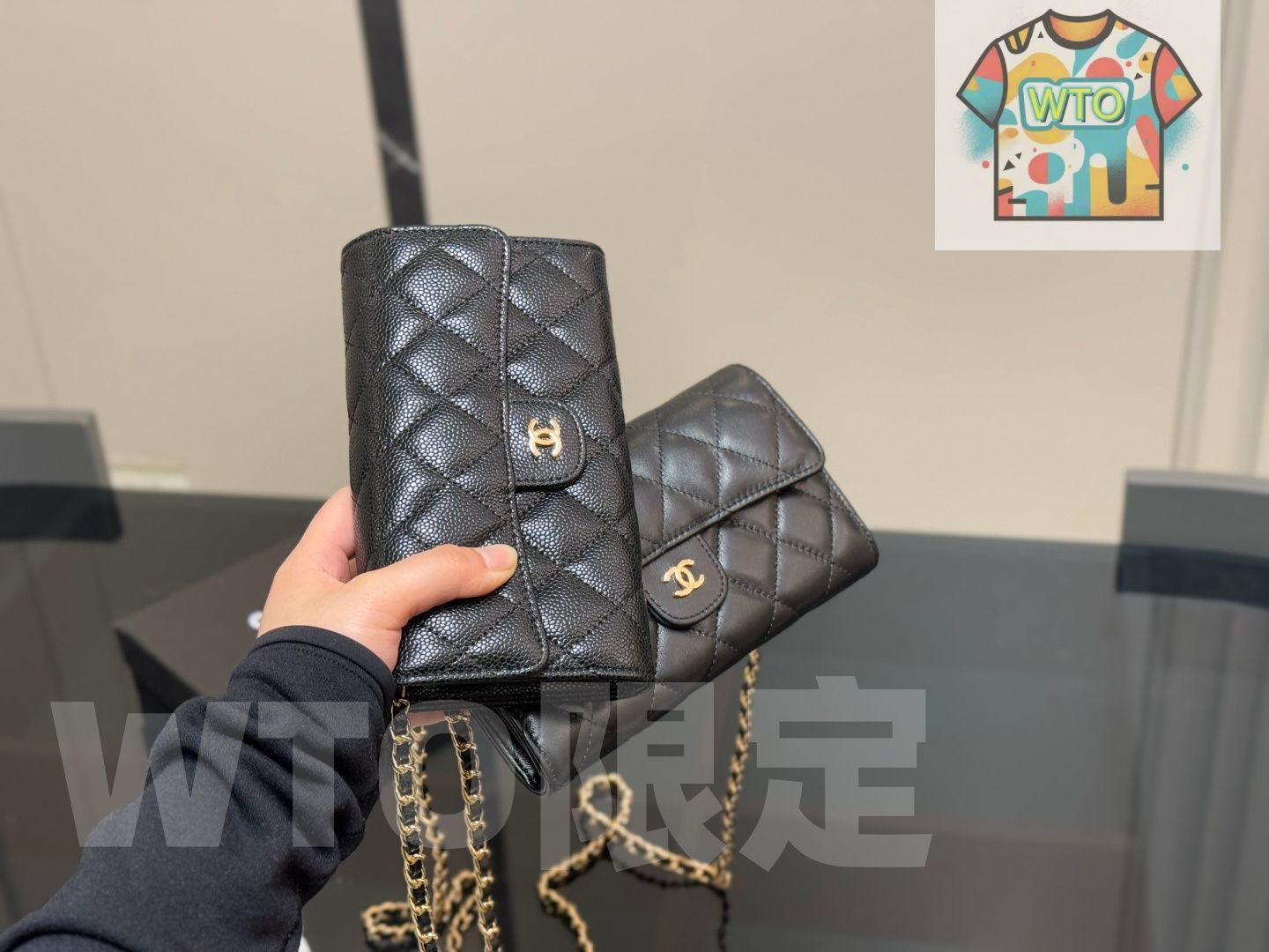 本日限定特価】シャネル チェーンウォレット 18.10cm フルレザー 専用