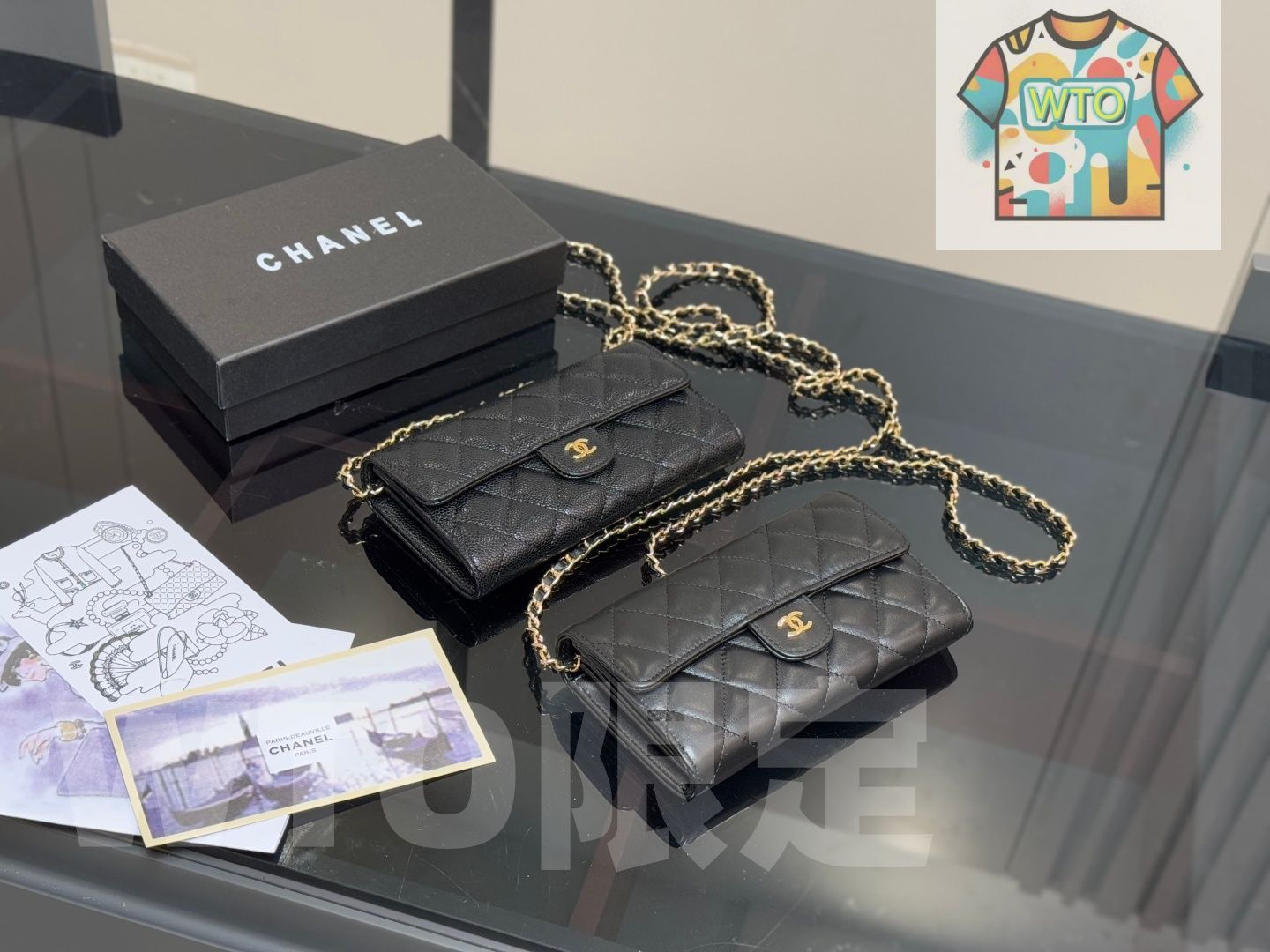 本日限定特価】シャネル チェーンウォレット 18.10cm フルレザー 専用