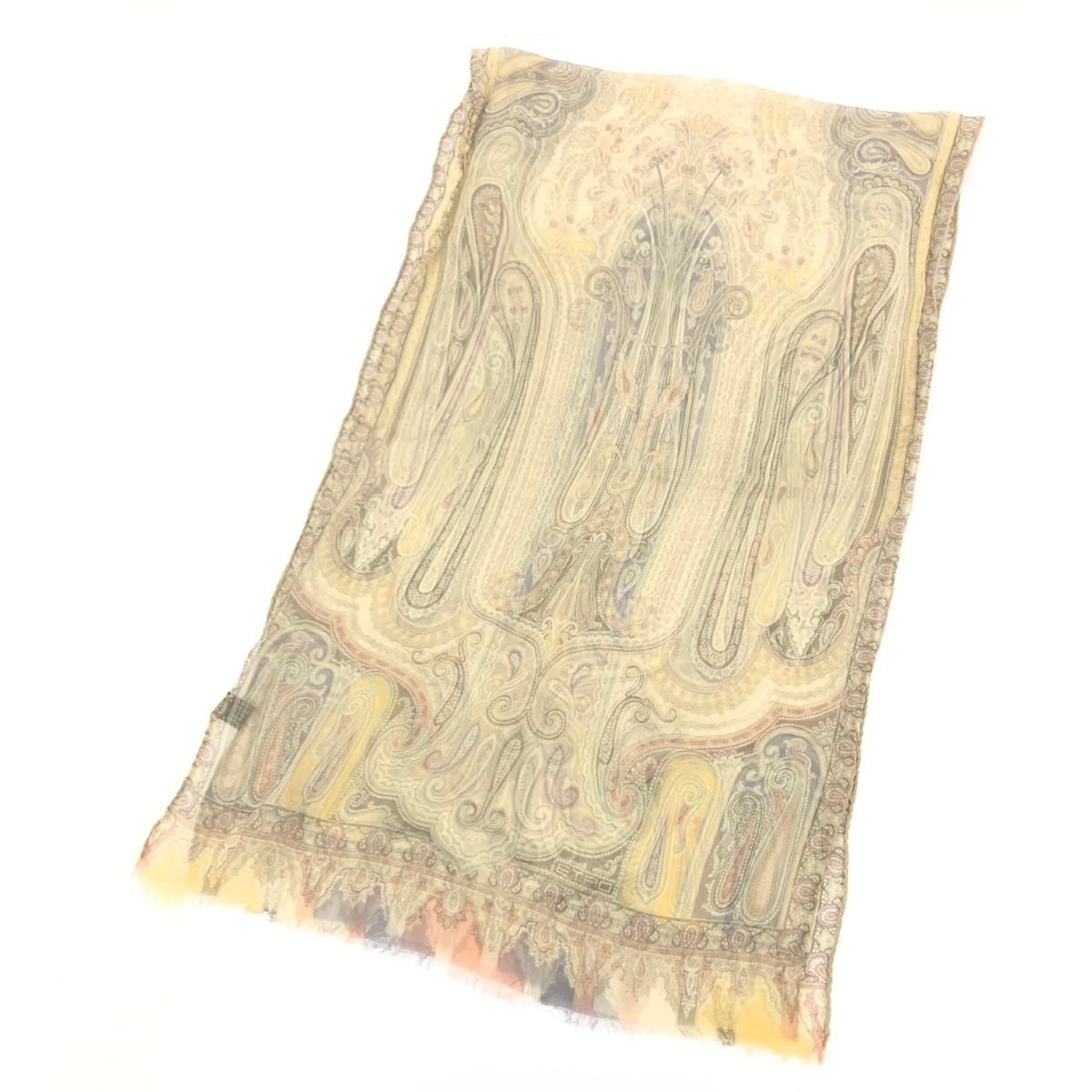 スカーフリング付き】ETRO エトロ スカーフ 細タイプ ETRO(エトロ