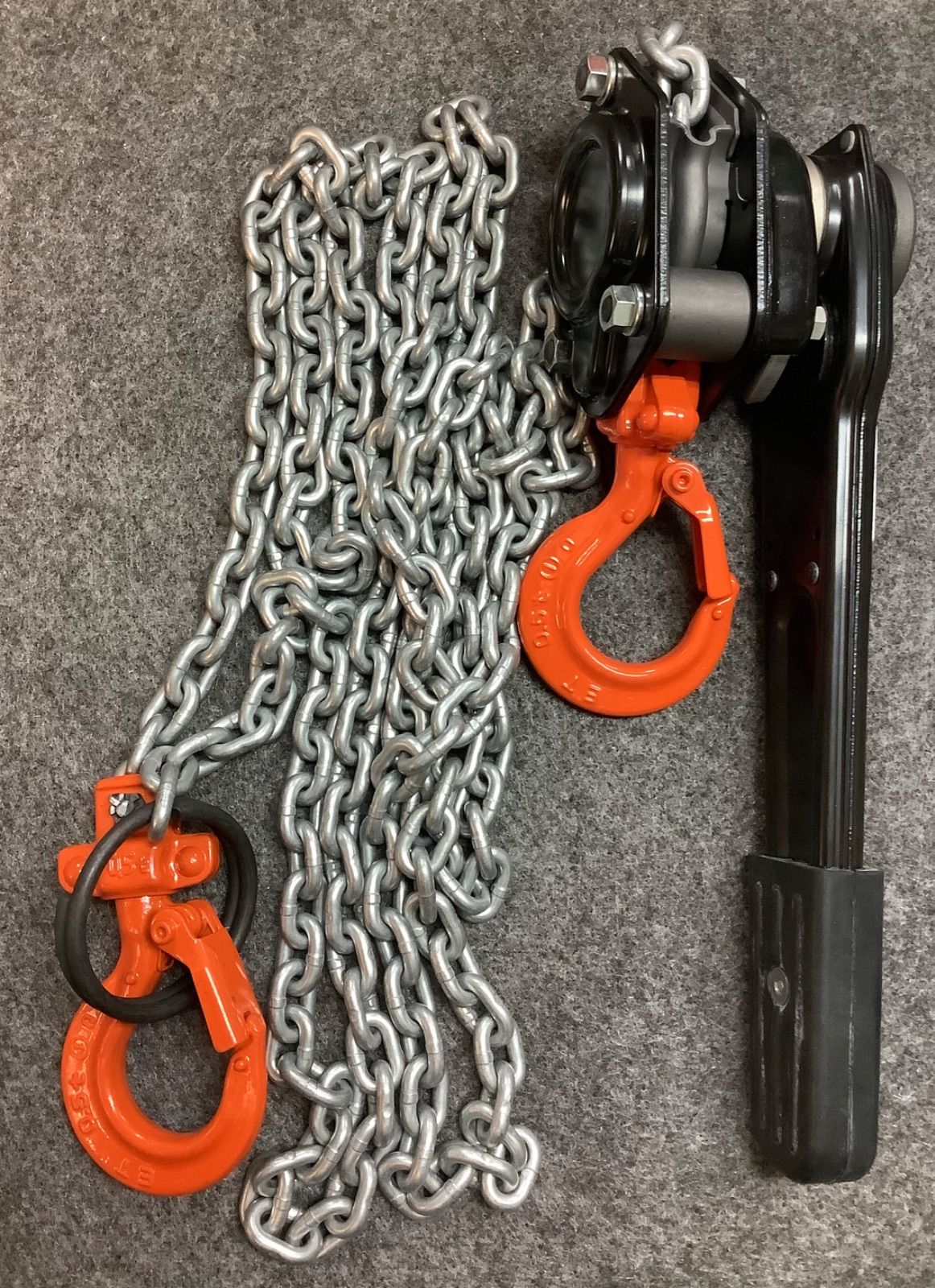 象印チェーンブロック 特注 レバーホイスト YⅡ-50 揚幅3.0m仕様